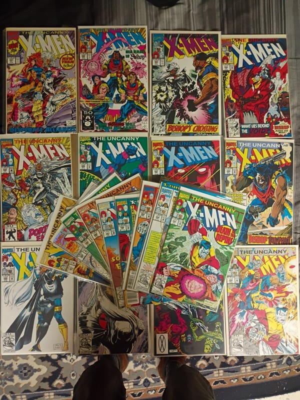 Uncanny X-Men #281-301 1992 Marvel 21 Book Lot All Appear NM- Or Better