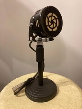Custom One Of A Kind Dynamic Microphone W/ Stand...Unique...WORKS...PLEASE READ 