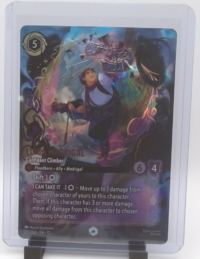 Disney Lorcana Wilds Unknown Luisa Madrigal Confident Climber 227/204 Enchanted