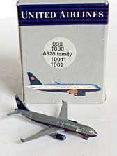 Vintage SCHABAK 1:600 DIECAST United Airlines - Airbus A-320 - #926/23 with Box