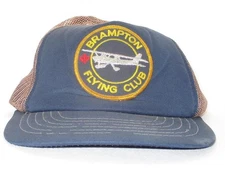BRAMPTON FLYING CLUB - Baseball Cap - Snapback Adjustable Hat With Mesh Back