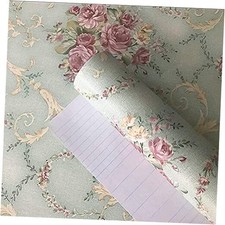 Vintage Blooming Flower Wallpaper Peel  Stick Backsplash Mural for