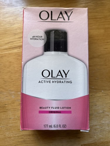 Olay Active Hydrating Beauty Fluid Lotion 6 oz NEW
