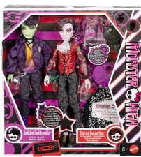 Monster High Kieran Valentine and Spelldon Cauldronello 2-Pack New In Shipper