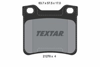 Bremsbelagsatz Scheibenbremse Hinterachse FüR Peugeot 406 Break Coupe 607