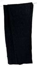 Hybrid Co. Women's Black Textured Pants - Size: 3XL - Elastic Waist 40"