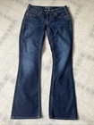 Silver Aiko Bootcut Women's Jeans Size 28 Blue Denim 28X31 Flex Stretch