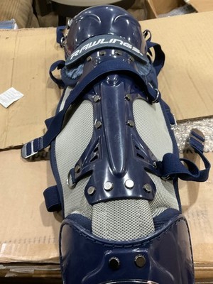 Rawlings Leg Guard Model LGRNGDY-N /SIL With Advanced Impact System Navy/Sil New