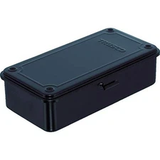 T-190MBK T190Mbk Trunk Tool Box 203X109X56 Matte Black Portable Cylinder Tool