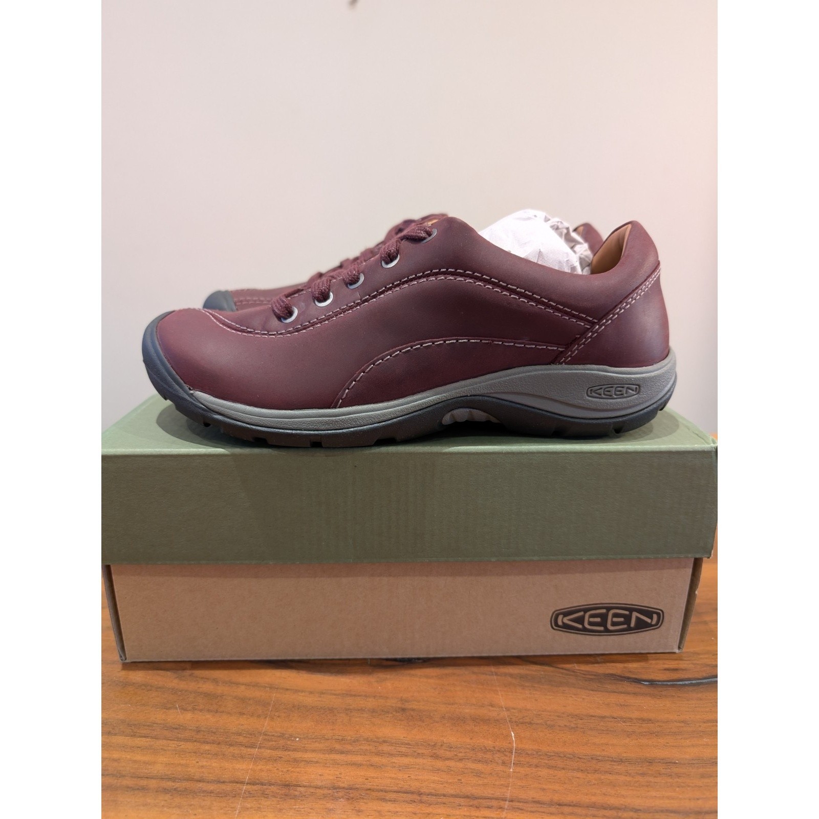 Scarpe da trekking KEEN Presidio II NUOVE CON ETICHETTE da donna in pelle US 5 idrorepellenti