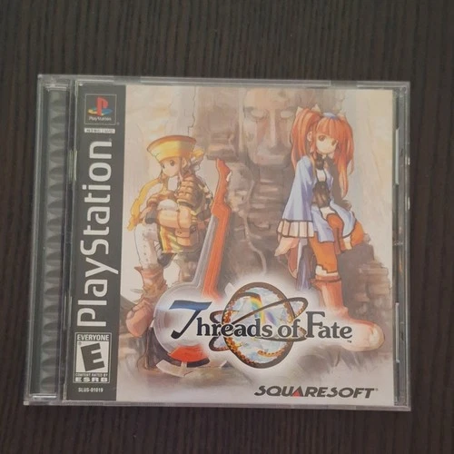 Threads of Fate Squaresoft Sony PlayStation CIB Tested Manual Included