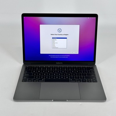 MacBook Pro 13 Space Gray 2017 2.3 GHz i5 7th Gen. 16GB 512GB SSD LCD Bleed