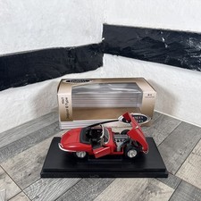 1967 Jaguar E-Type Red 1:18 Red Grandes Marques Diecast Roadster Boxed Car MINT