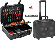 GT LINE BOXER WH PEL VALIGIA TROLLEY PORTA UTENSILI CASSETTA ATTREZZI VUOTA