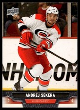 2013 Upper Deck Hockey Andrej Sekera 392 Carolina Hurricanes
