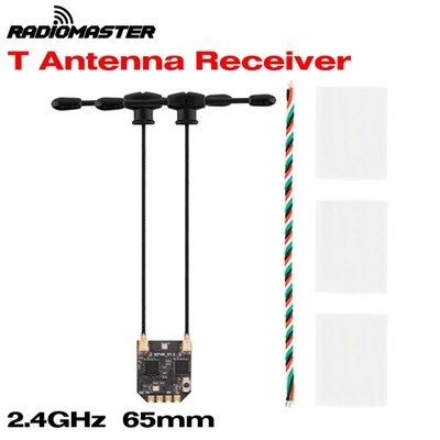 RadioMaster RP4TD-M 2.4G T Antenna Receiver 65mm Wifi Upgrade for RC Aircraft