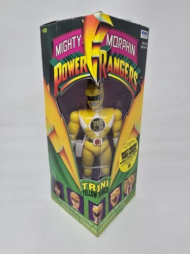 Mighty Morphin Power Rangers YELLOW RANGER TRINI Vintage Irwin 1993 NEW SEALED