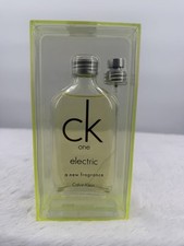 CK One Electric Calvin Klein 3.4 oz EDT Spray Rare Discontinued Unisex Fragrance