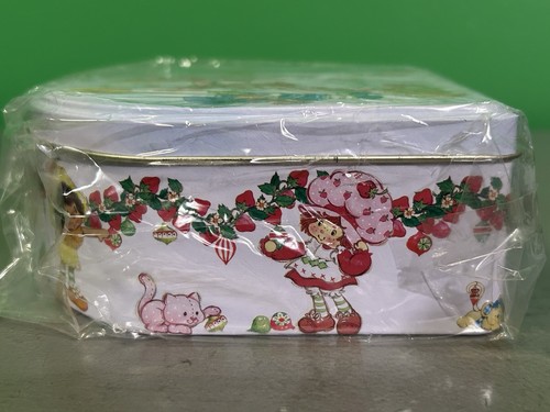 STRAWBERRY SHORTCAKE Collectible Ornaments Snowman Tin NEW/SEALED Vintage 2003 - Picture 3 of 9