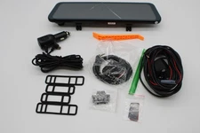 WOLFBOX G840S 12”Mirror Dash Cam 4K Front and Rear *READ DESC* PC1463733