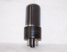 Arvin 50L6GT tube,tested GOOD!,gray glass Sylvania,AA5 radio,50L6