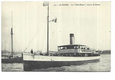 76  LE HAVRE  BATEAU DE ROUEN LE FELIX FAURE