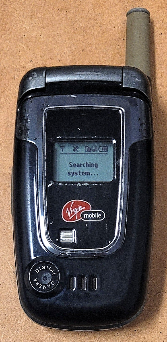 Audiovox CDM-8915VM - Black and Gray ( Virgin Mobile ) Very Rare