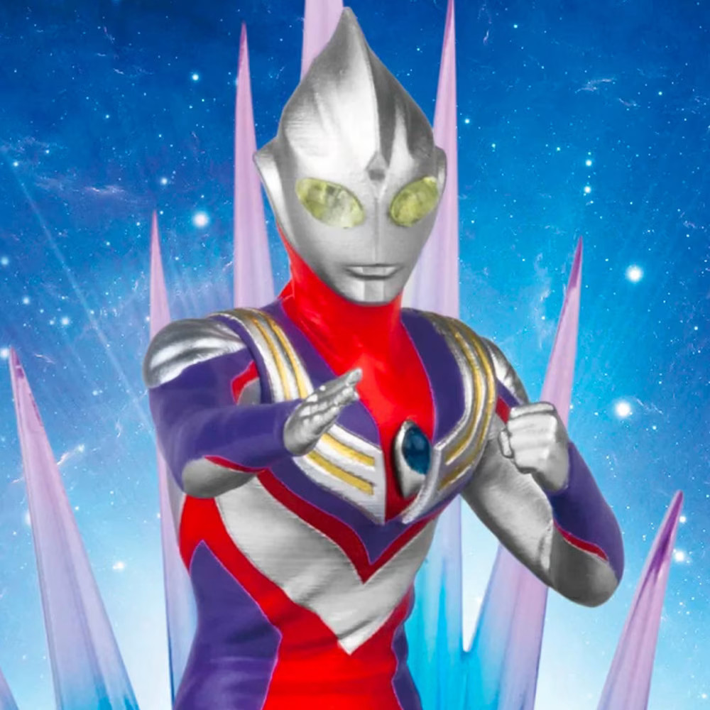 Ultraman Tiga diorama D-Stage 114 idée cadeau originale adulte