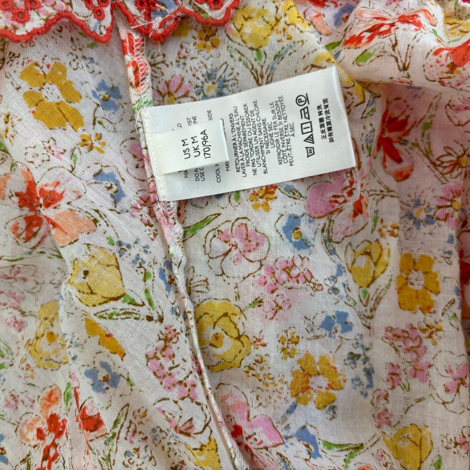 Milania Maxi Dress Free People Floral Boho Size Medium EUC (no slip) 