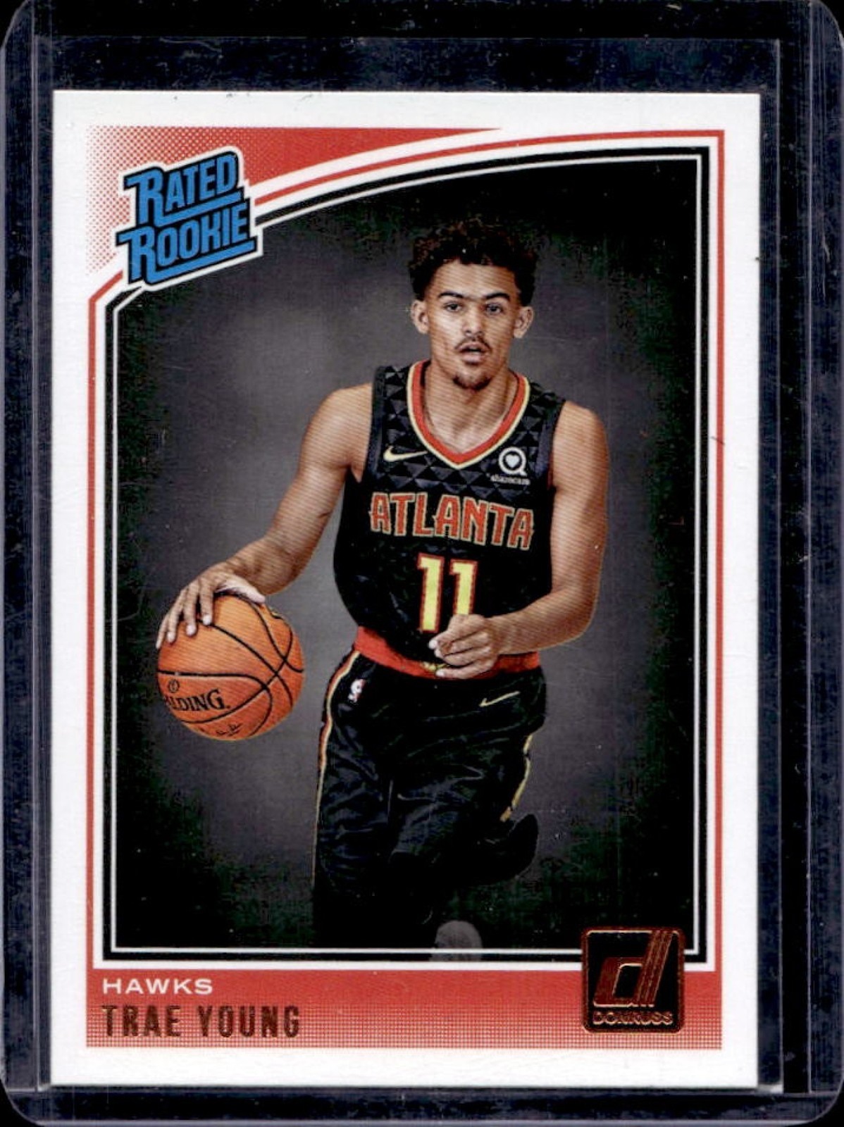 2018-19 Donruss Trae Young Rookie RC #198 Hawks