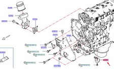 Filtre à huile Nissan NAVARA