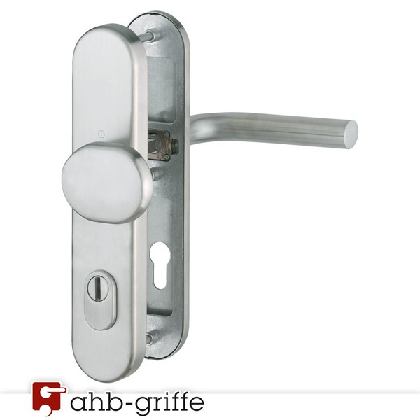 Hoppe Schutzbeschlag Bonn Za 10/92 Mm Edelstahl Matt F69 Wechsel-/Schutzgarnitur-image