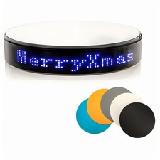 Rotating Display Stand, Blue Led Screen, Photography Live Streaming Props Mod...