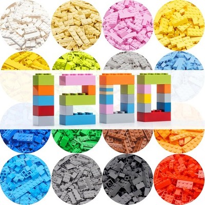 Clamping Building Blocks Set 1200 Stück 14 Farben 19 Formen