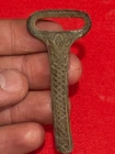 Civil War Confederate Snake Sword Hook Hanger Dug Relic Brass