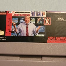John Madden Football '93 - Nintendo SNES, Electronic Arts NTSC-U/C