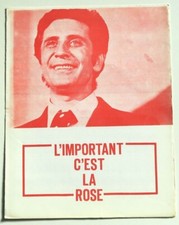 Partition sheet music GILBERT BECAUD : L'Important C'est la Rose * 60's Amade