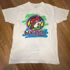 Bucees Beaver tshirt Adult Medium Stay Rad Tee graffiti T shirt Buccees