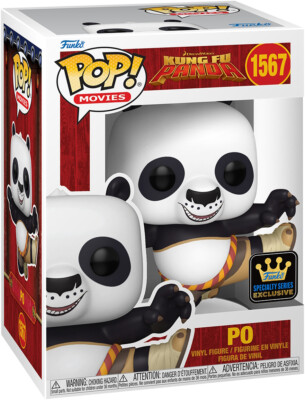 Kung Fu Panda - Po 1567 Specialty Series Exclusive - Funko Pop