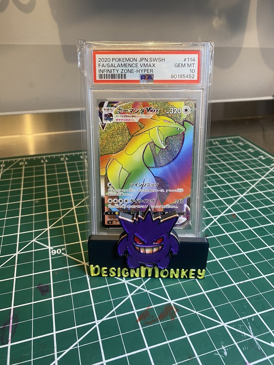 PSA 10 Salamence Vmax 114/100 Infinity Zone Hyper Rare Rainbow