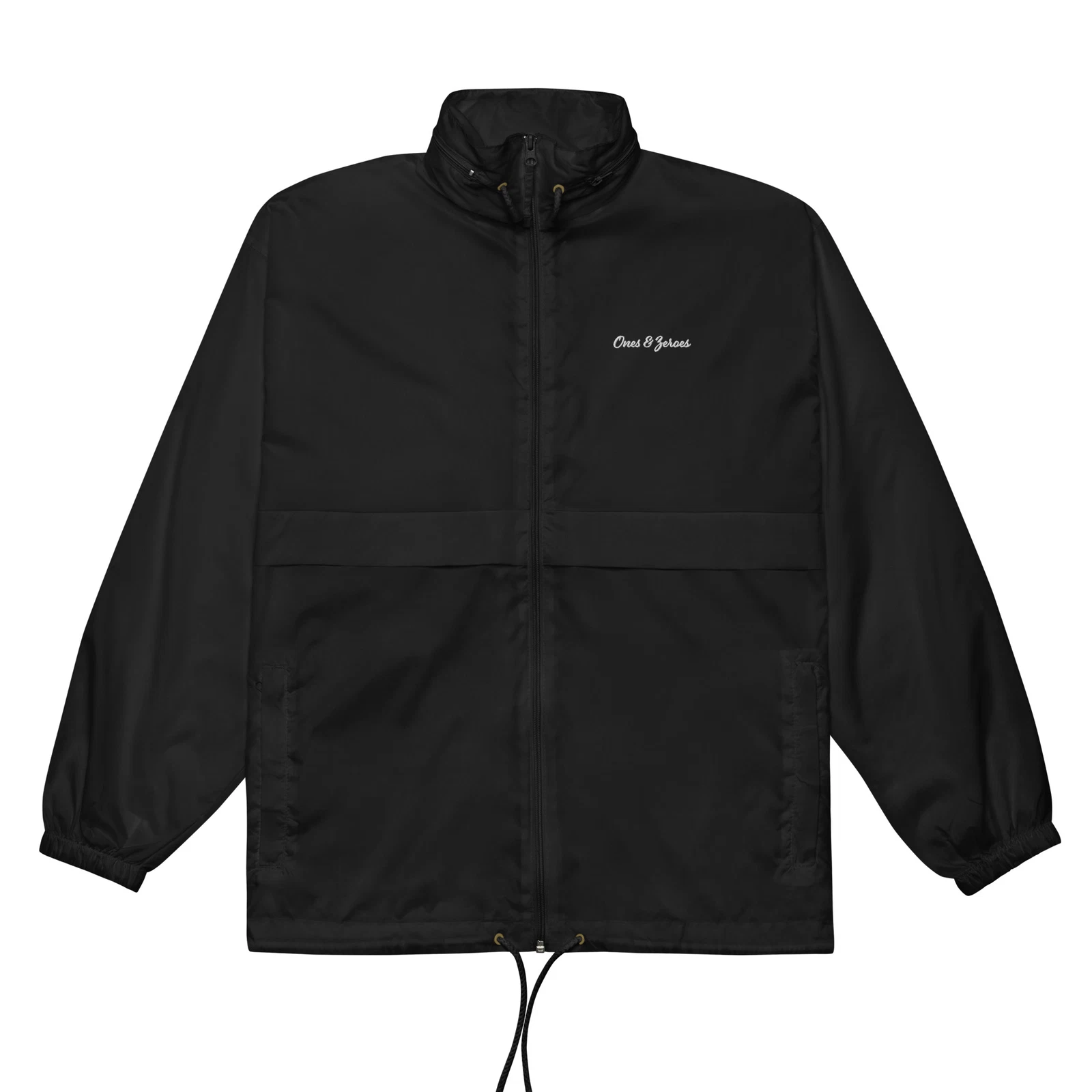 Ones & Zeroes Unisex windbreaker