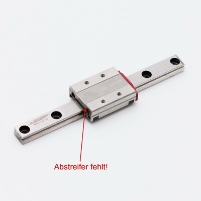Schneeberger MN7-G3-V0 Linearführung mit Schlitten MNN7-G1, 80mm