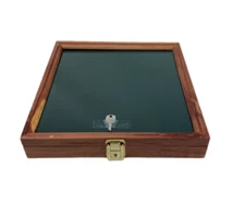 Cedar Wood Display Case 12 x 12 x 2 for Arrowheads Knifes Collectibles & More