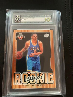 Russell Westbook 2009-2010 Upper Deck Rookie Graded