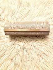 Jimmy Choo Ivory Snakeskin Feel Hardshell Sun...