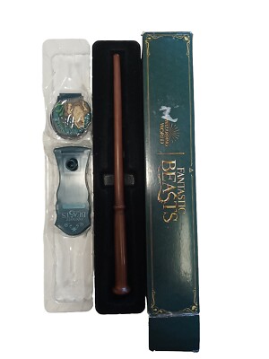 Fantastic Beasts Mystery Wand-  With stand Magical Creatures Series