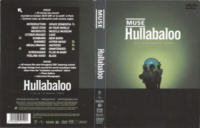 Muse   Hullabaloo - Live At Le Zenith - Paris | DVD
