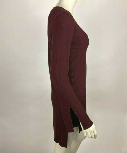 Free People Criss Cross Tunic Sweater Long Sleeve V-neck Knit Pullover Women S - Picture 4 of 12