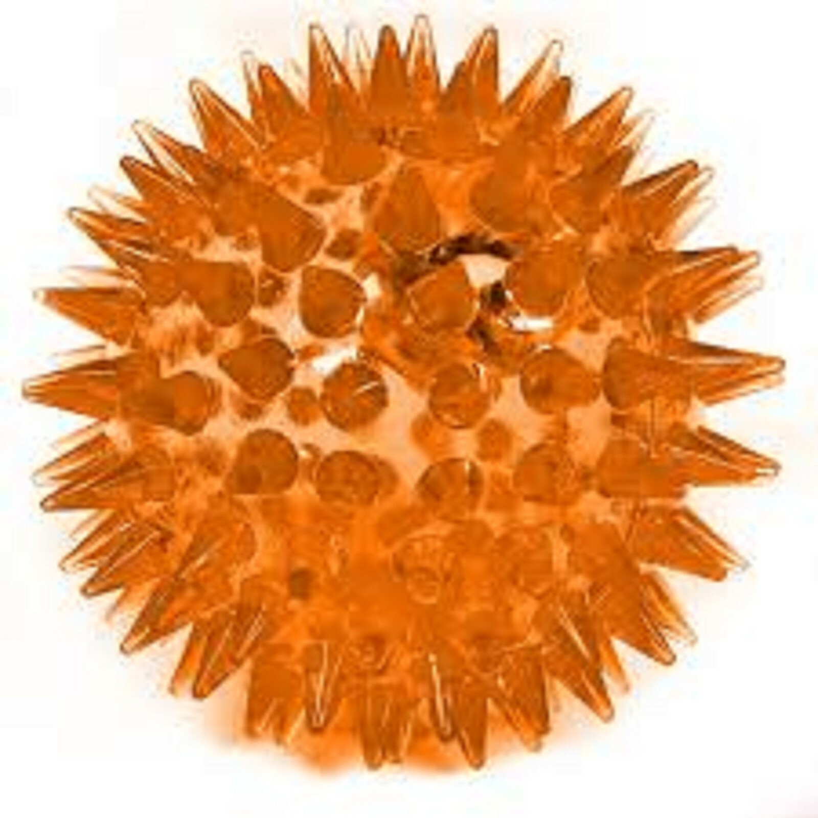 Kids Spikey Bouncy Ball High Quality Light Up Brightly Coloured Sensory