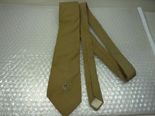 VINTAGE CHAPS BY RALPH LAUREN MENS NECK TIE LINEN BEIGE
